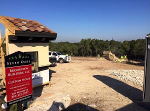 construction underway