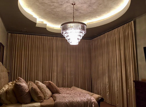 custom master bedroom