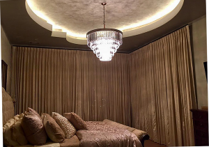 custom master bedroom